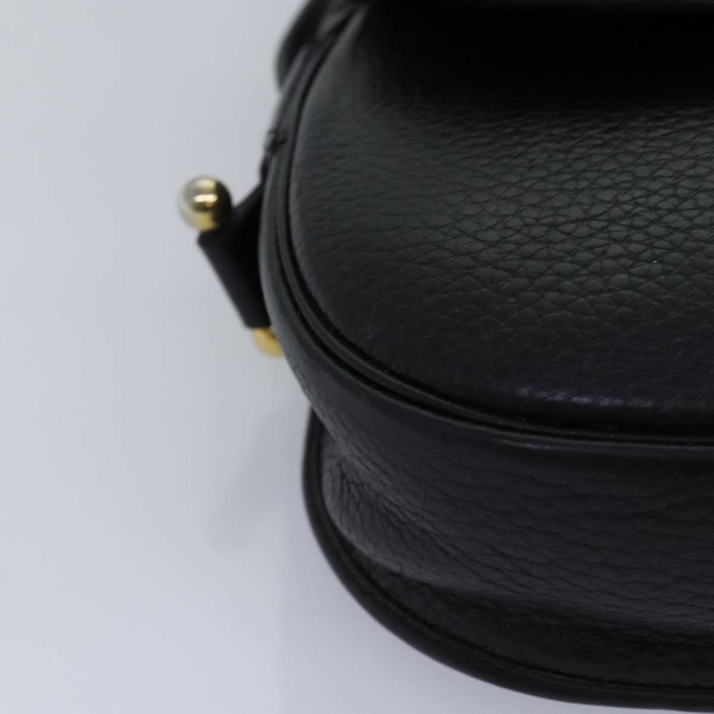 Christian Dior Shoulder Bag Leather Black Auth bs14945 - Picture 14 of 16